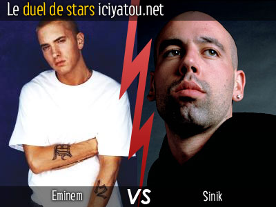 eminem vs sinik